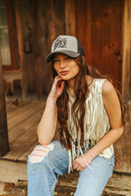 Load image into Gallery viewer, WAVY WESTERN CAP *SLATE