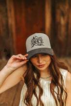 Load image into Gallery viewer, WAVY WESTERN CAP *SLATE