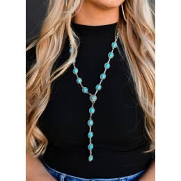 Oval Concho Necklace