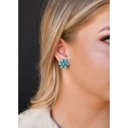 Flower Stud Earrings