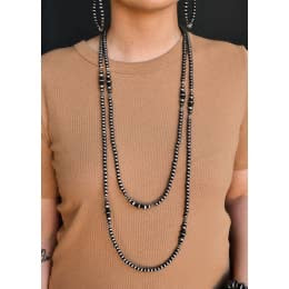 Faux Navajo Pearl Necklace