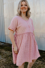 Load image into Gallery viewer, Rose Mineral Washed Dress
