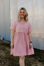 Load image into Gallery viewer, Rose Mineral Washed Dress
