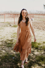 Load image into Gallery viewer, Cappuccino Ruffle Maxi Dress
