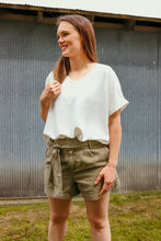 Load image into Gallery viewer, Faded Olive Shorts
