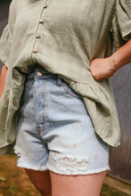 Load image into Gallery viewer, Denim Daisy Shorts
