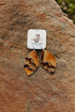 Load image into Gallery viewer, Leather Steer Head Earrings
