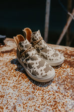 Load image into Gallery viewer, The Survivor Cow Print Sneaker
