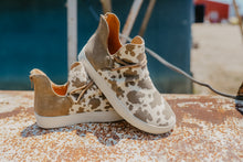 Load image into Gallery viewer, The Survivor Cow Print Sneaker
