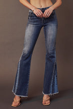 Load image into Gallery viewer, Taylor -  Fringed Flare Jeans
