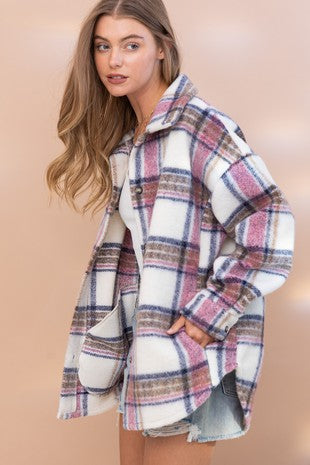 The Charlotte Plaid Shacket